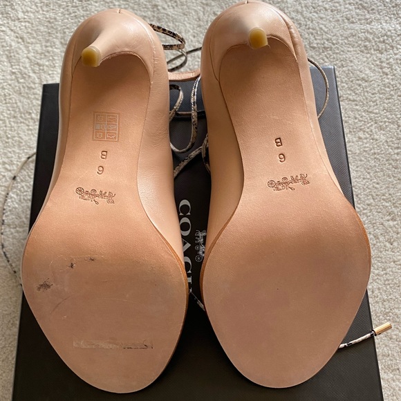 Coach Kira Lace-up heels - Picture 4 of 5